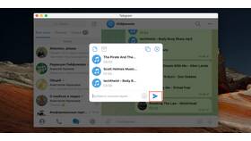 Как отправить звук в Telegram в Концепт Клаб