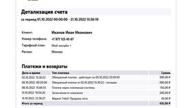 Как получить детализацию звонков другого номера МТС в Концепт Клаб
