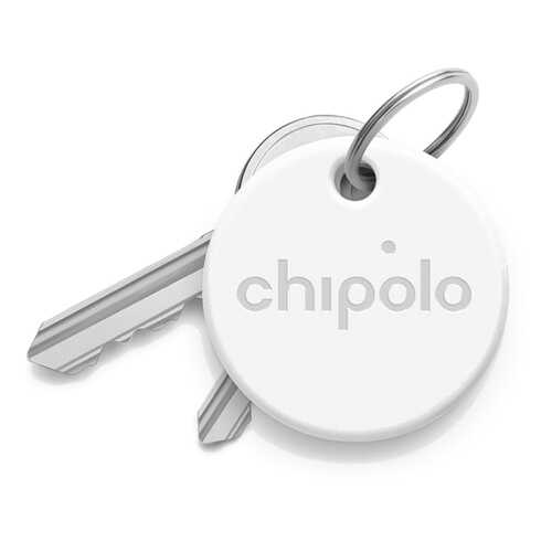 Умный брелок Chipolo ONE со сменной батарейкой белый в Концепт Клаб