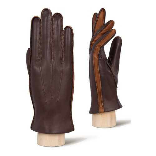 Перчатки мужские Eleganzza F-OS0108 коричневые 8.5 в Концепт Клаб