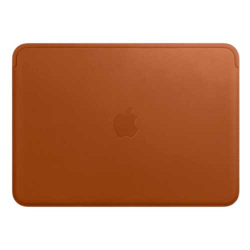 Чехол для ноутбука 12 Apple Leather Sleeve Saddle Brown в Концепт Клаб