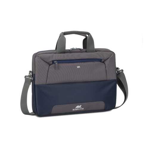 Сумка для ноутбука 14 Rivacase 7727 Blue/Grey в Концепт Клаб