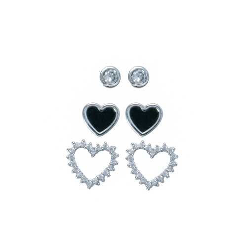 Серьги Corona style B005E1117881K032-SILVER в Концепт Клаб