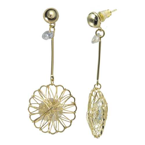 Серьги Corona style B005E1120204K011-GOLD в Концепт Клаб