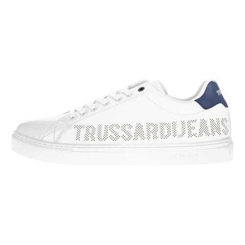 Кеды мужские Trussardi Jeans 77A00228-9Y099998.W708 белые 43 RU в Концепт Клаб