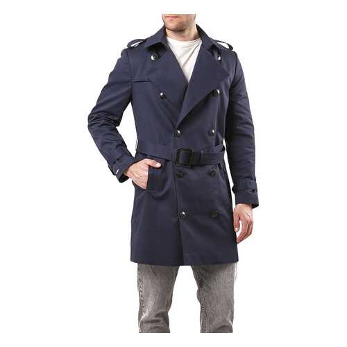 Плащ мужской DASTI 804DS20196422 синий S в Концепт Клаб