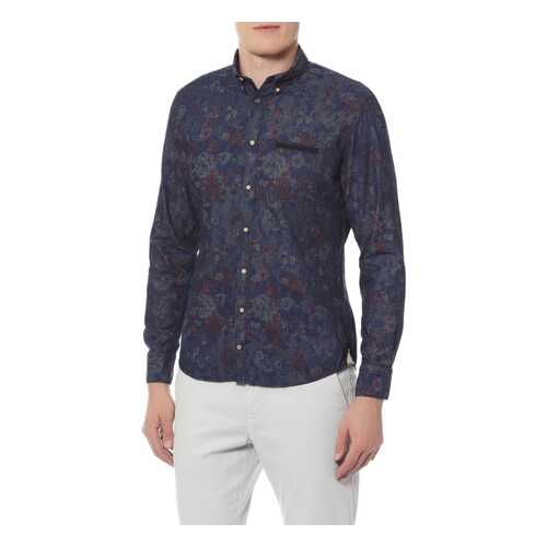 Сорочка мужская Colours & sons 92171900/0190 синяя L в Концепт Клаб