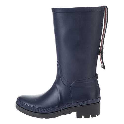 Резиновые сапоги женские Tommy Hilfiger FW0FW04583 синие 36 US в Концепт Клаб