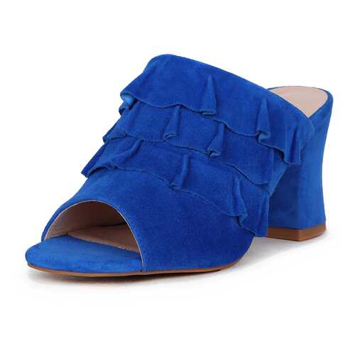 Шлепанцы женские Pierre Cardin 710017757 синие 41 RU в Концепт Клаб