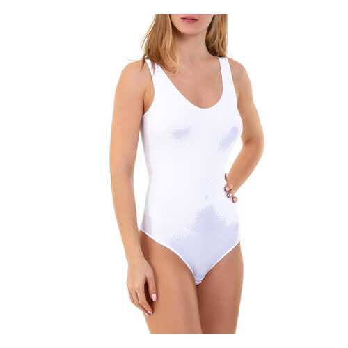 Боди женское Mademoiselle BODY CANOTTA SPALLA LARGA (ILAR) белое L-XL IT в Концепт Клаб