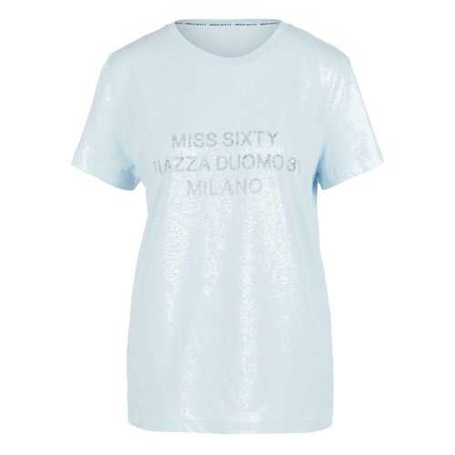 Футболка женская Miss Sixty SJ3830MA9128L0000H голубая XXS в Концепт Клаб
