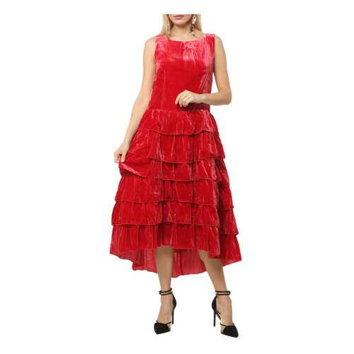 Платье женское LISA BOHO ALBA 190695 красное 50 EU в Концепт Клаб